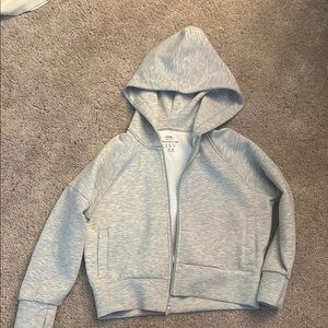 Kids Gray Hoodie Jacket